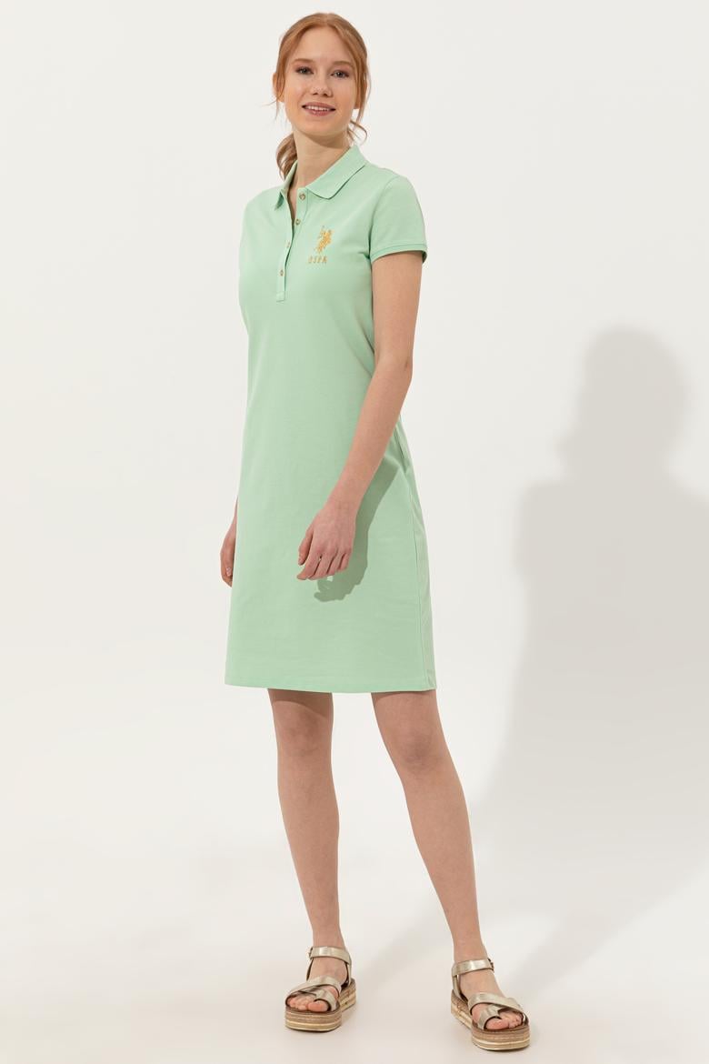 Kadın Mint Örme Elbise - 50246277123