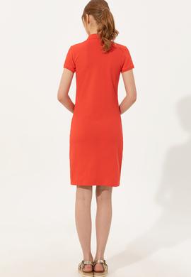 Kadın Kırmızı Örme Elbise - 50246277166