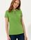 Kadın Yeşil Basic Polo Yaka Tişört