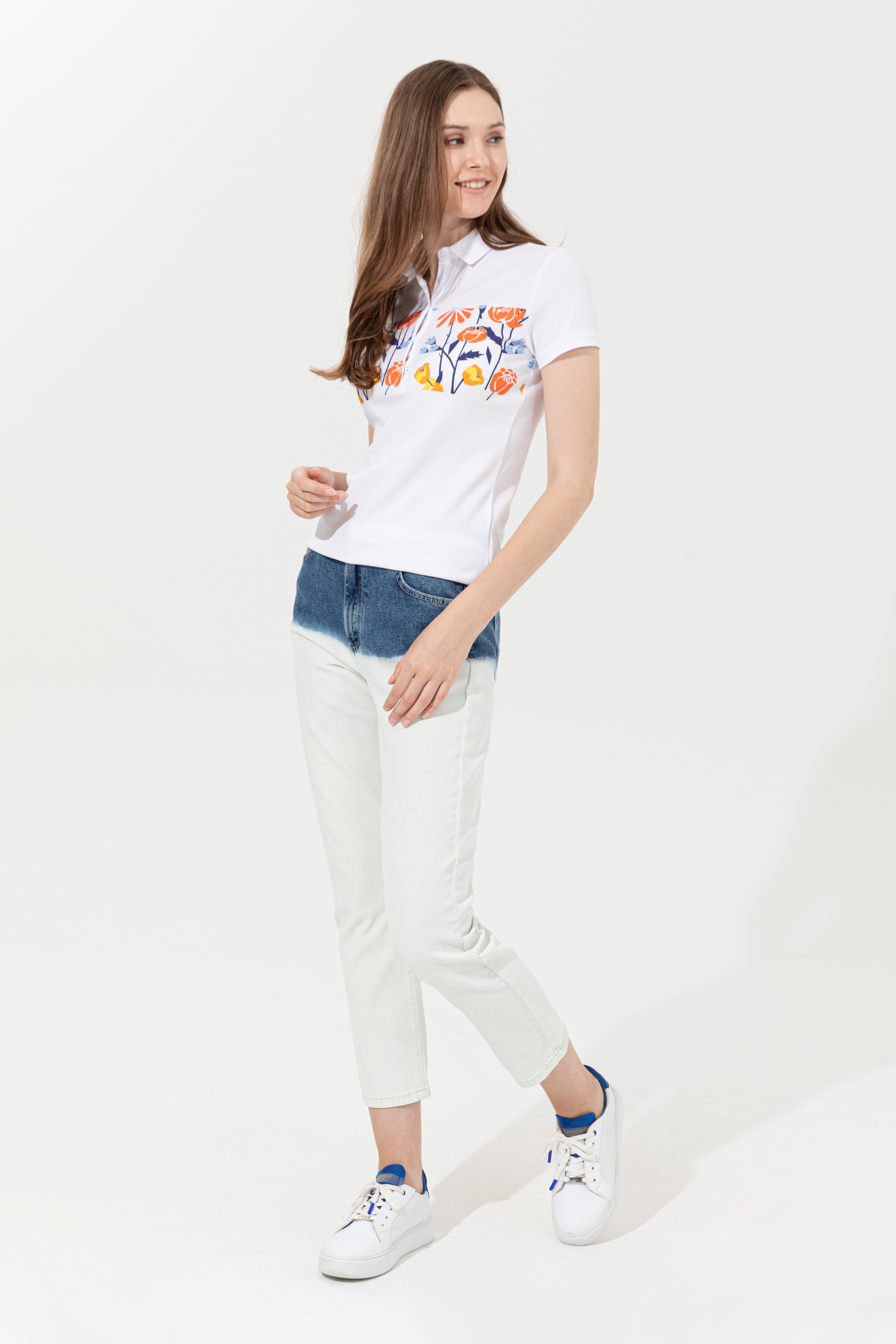 Kadın Açık Mavi Jean Pantolon - Image 3