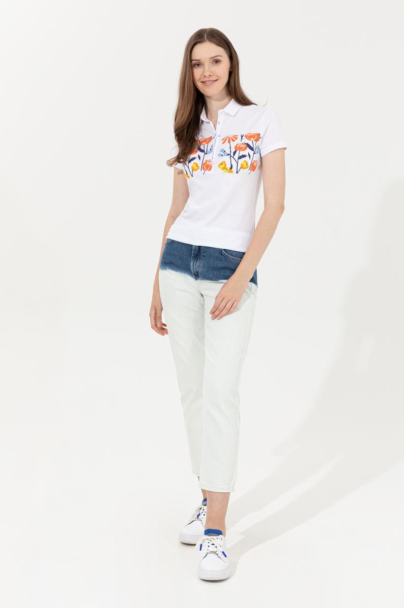 Kadın Açık Mavi Jean Pantolon