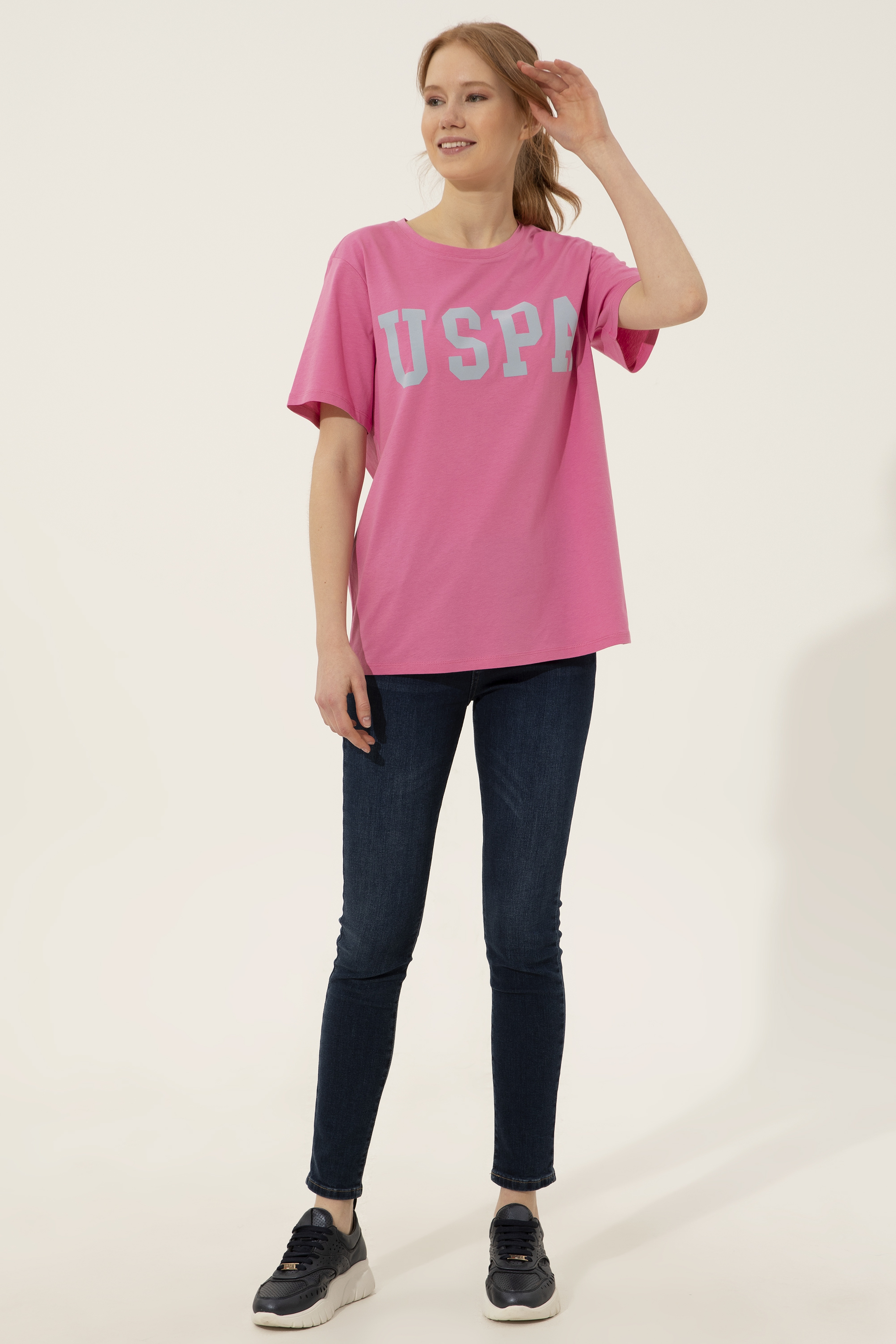 Kadın Pembe Tişört - Image 4
