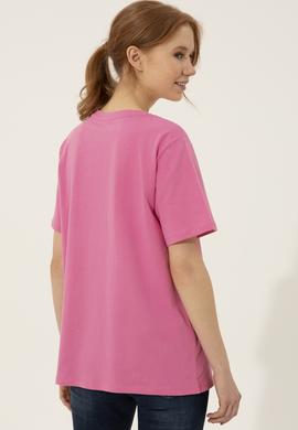 Kadın Pembe Tişört - 50249001047