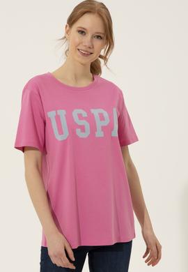 Kadın Pembe Tişört - 50249001047