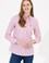 Kadın Manolya Uzun Kollu Basic Gömlek
