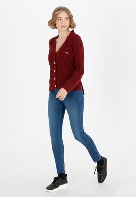 Kadın Mavi Jean Pantolon - 50262772002