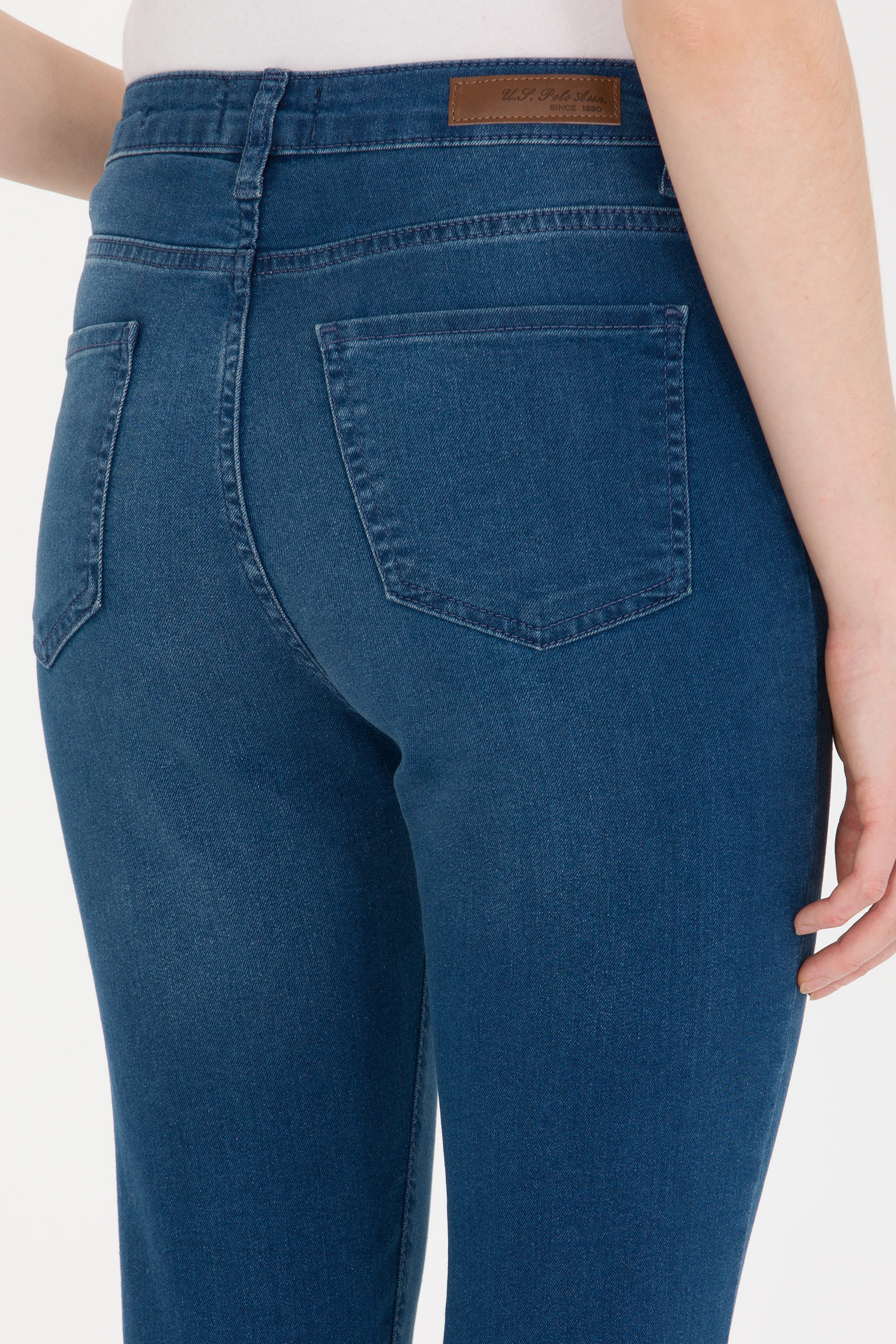 Kadın Açık Mavi Skinny High Waist Fit Jean Pantolon