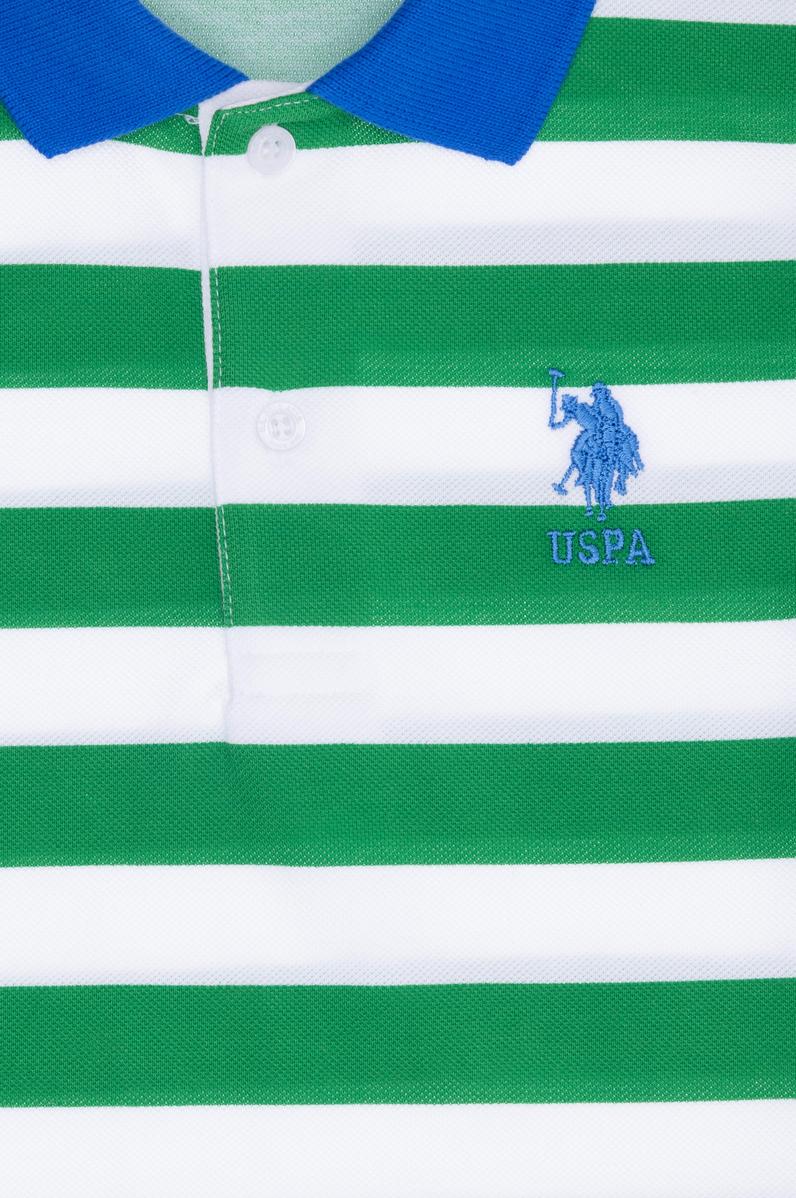 Erkek Çocuk Yeşil Polo Yaka Tişört