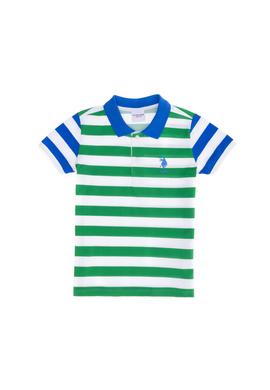 Erkek Çocuk Yeşil Polo Yaka Tişört - 50266069001