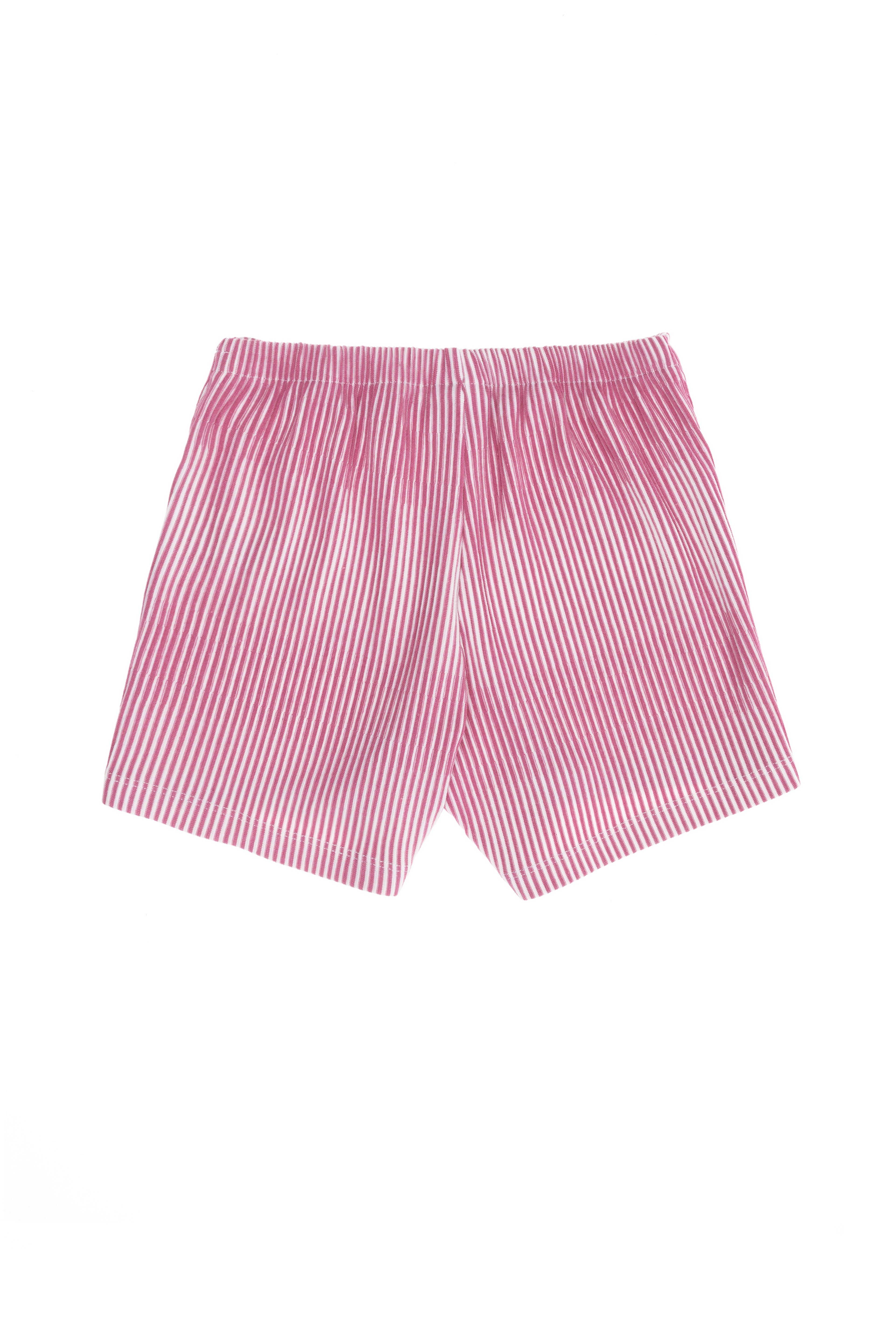 Çocuk Pembe Örme Şort - Image 4