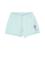Çocuk Su Yeşili Örme Şort