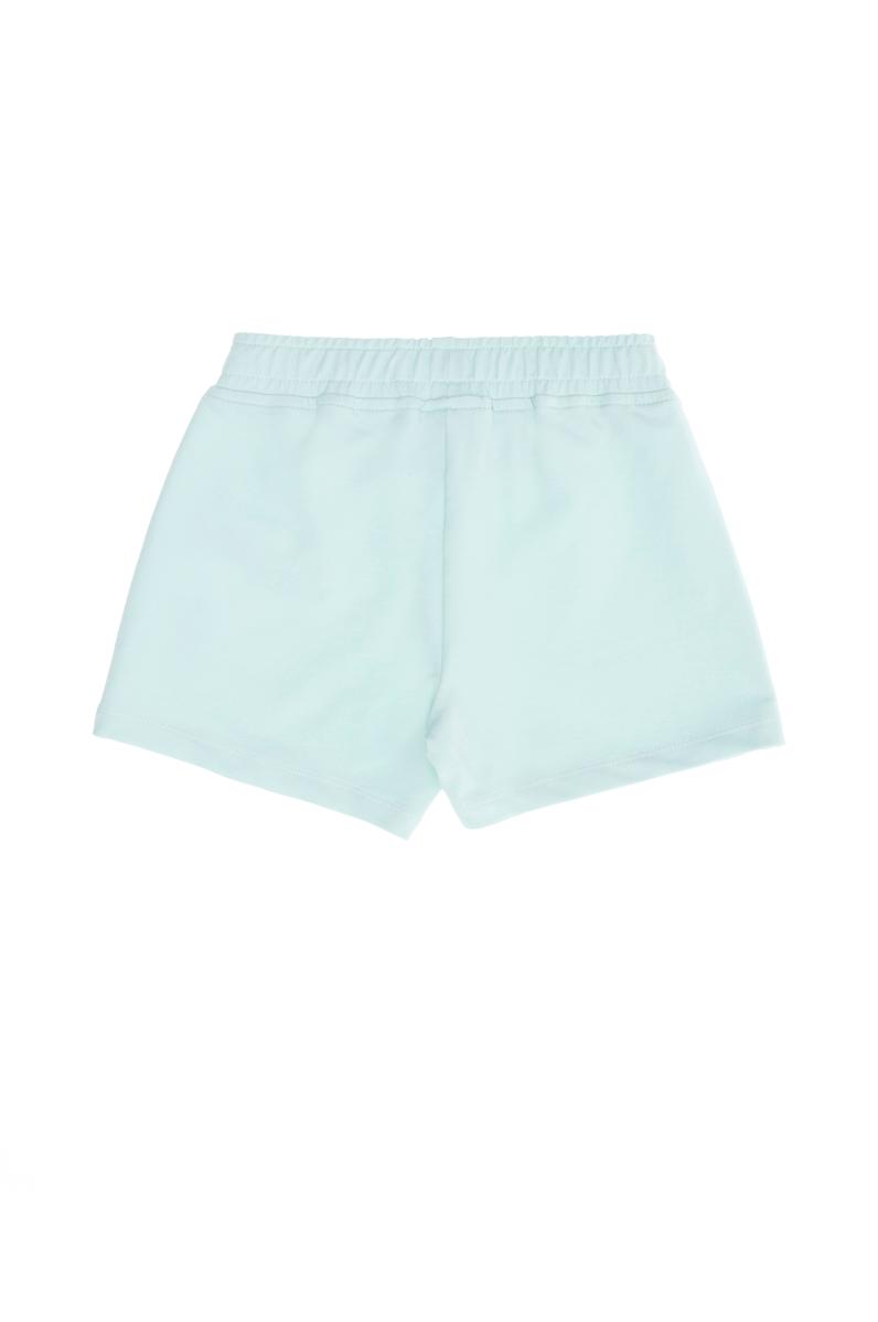 Çocuk Su Yeşili Örme Şort