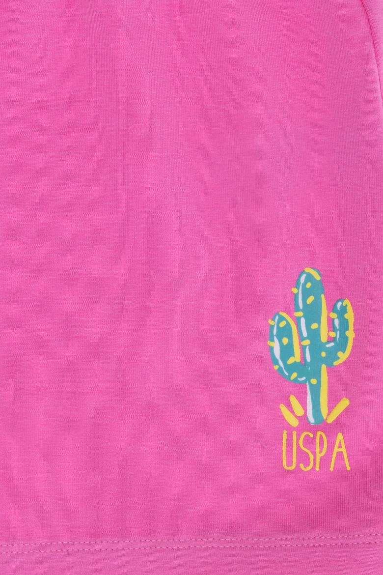 Çocuk Pembe Örme Şort - 50270089013