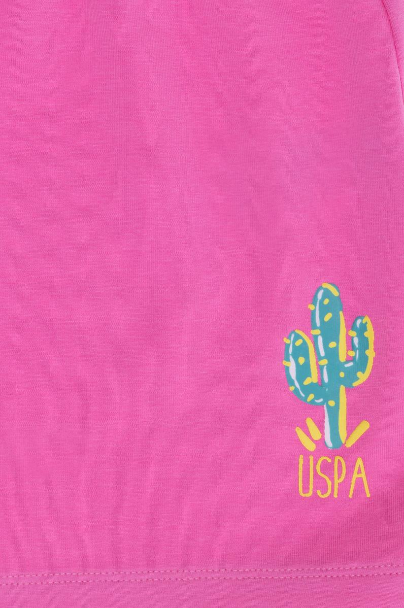 Çocuk Pembe Örme Şort