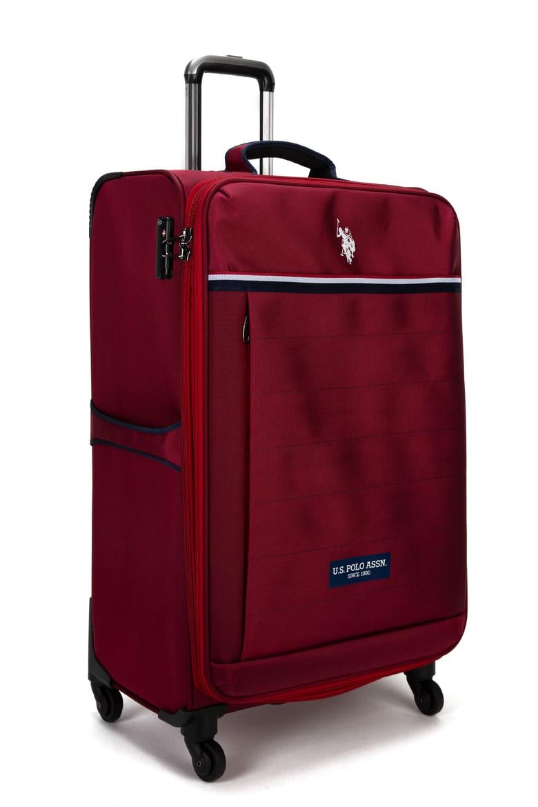 Erkek Bordo Büyük Boy Valiz