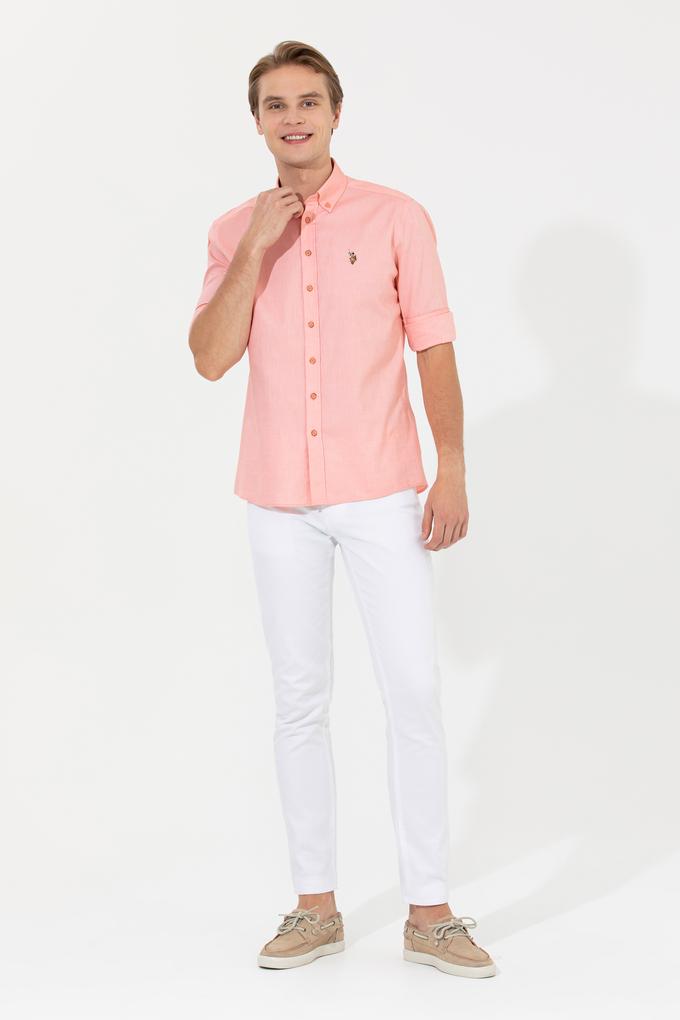 Erkek Beyaz Kanvas Pantolon