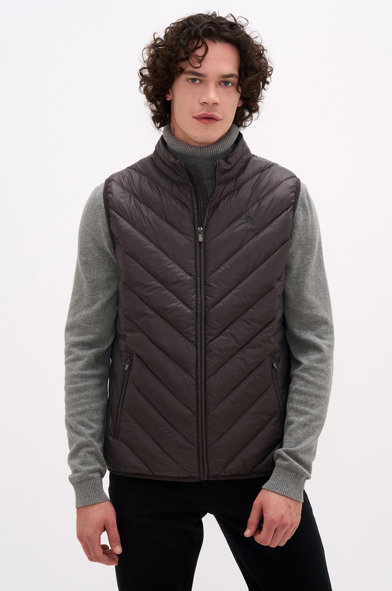 Erkek Antrasit Yelek