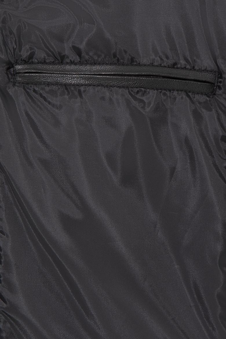 Erkek Siyah Deri Ceket - 50259137002