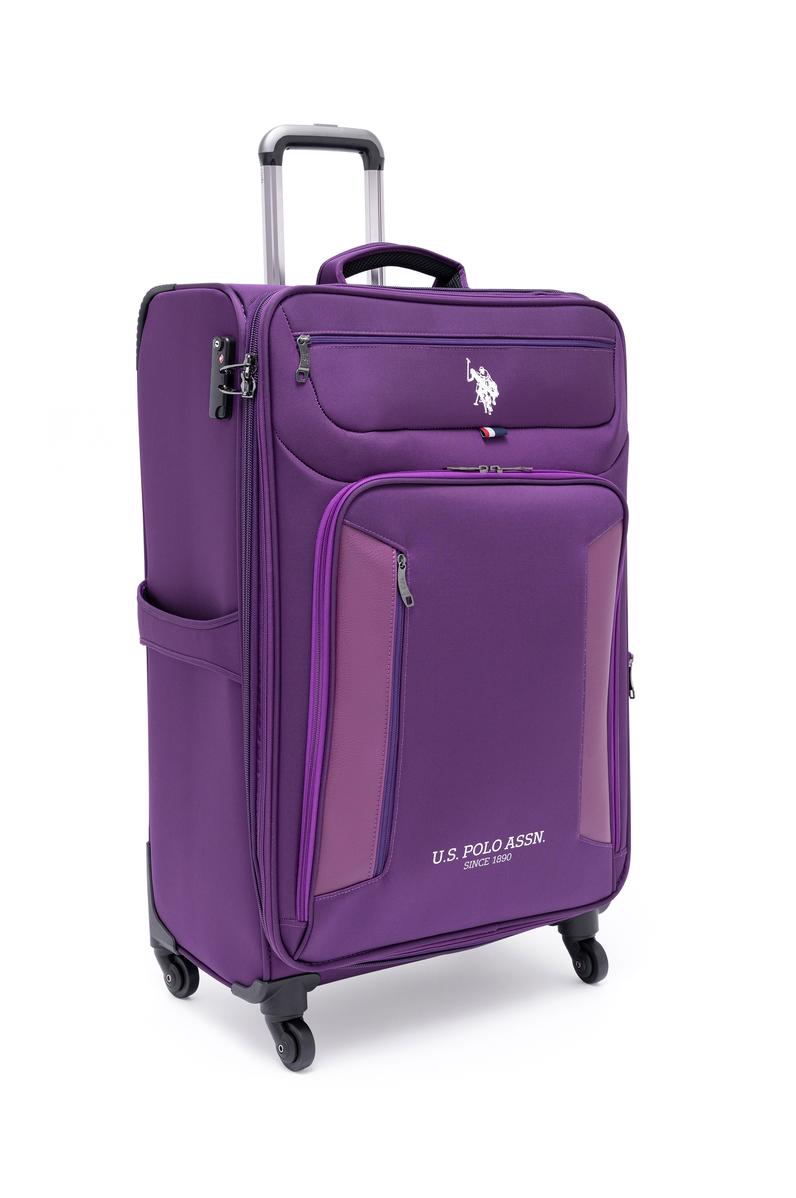 Erkek Mor Büyük Boy Valiz