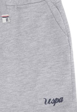 Çocuk Gri Melanj Örme Şort - 50251806006