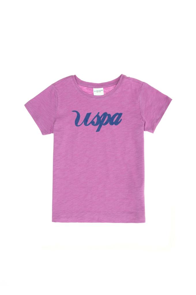 Kız Çocuk Menekşe Tişört