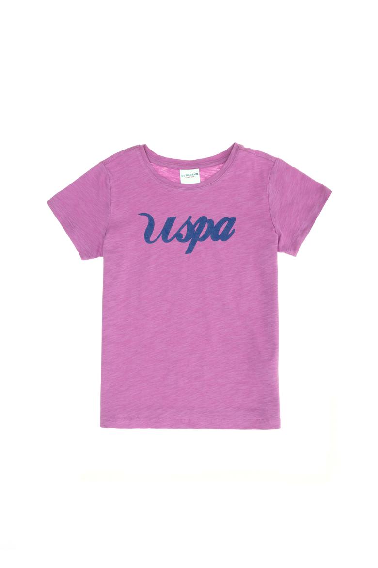 Kız Çocuk Menekşe Tişört