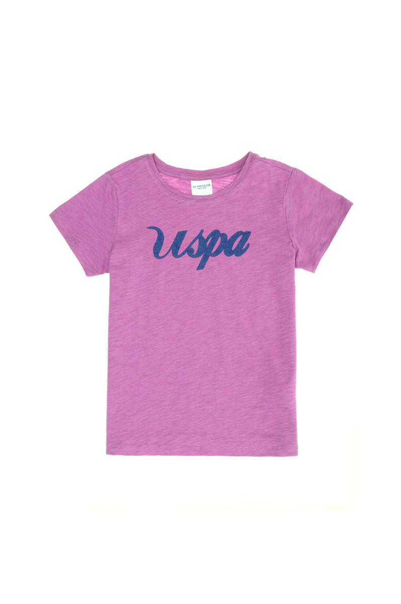 Kız Çocuk Menekşe Tişört