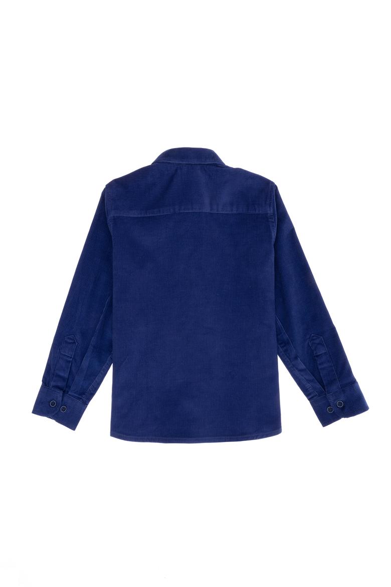 Erkek Çocuk Mavi Uzun Kollu Gömlek - 50254153013