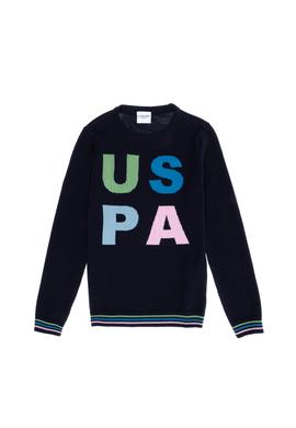 Erkek Çocuk Lacivert Bisiklet Yaka Triko Kazak - 50256699011