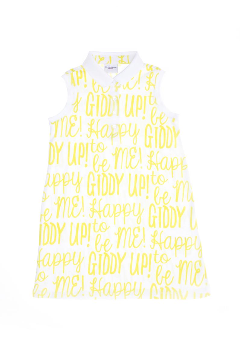 Kız Çocuk Beyaz Örme Elbise