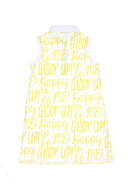 Kız Çocuk Beyaz Örme Elbise - 50263448014