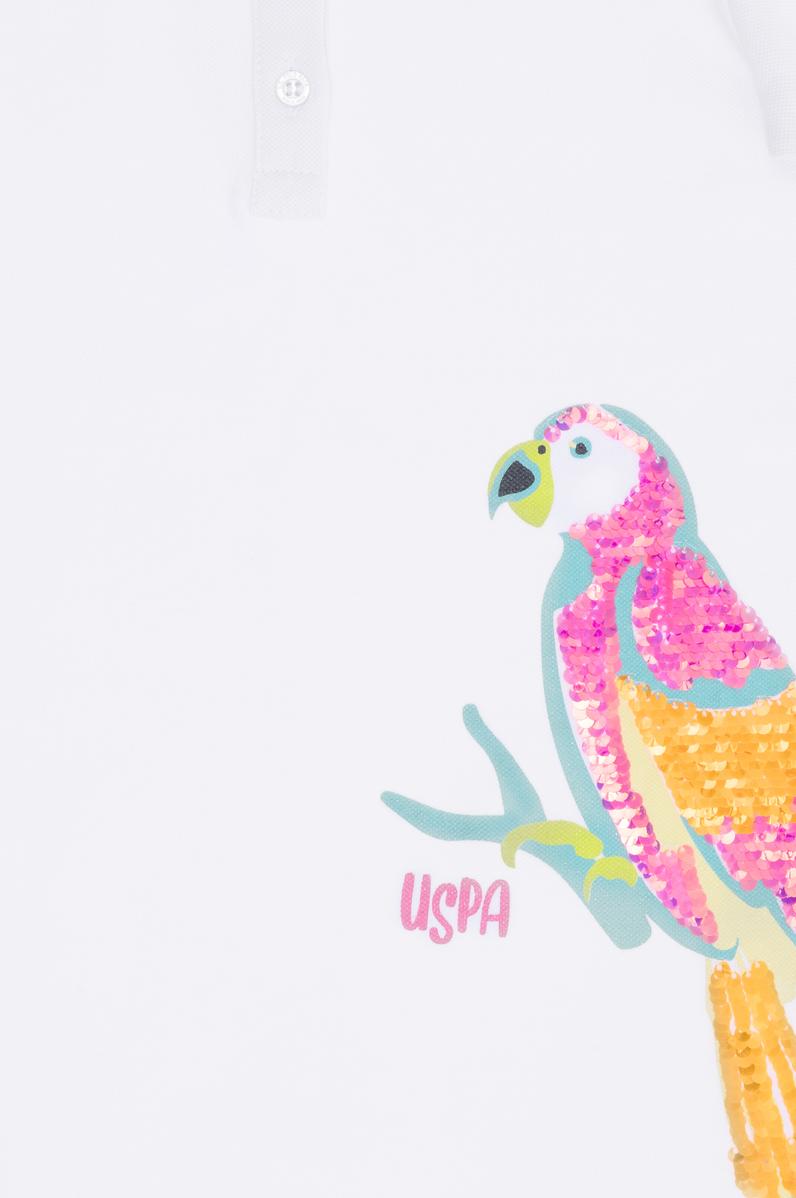 Kız Çocuk Beyaz Örme Elbise