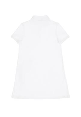 Kız Çocuk Beyaz Örme Elbise - 50263463053