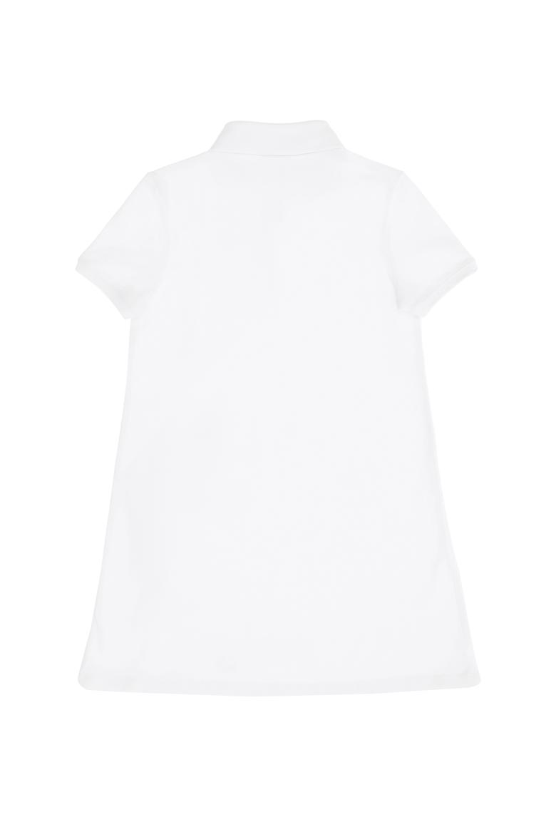 Kız Çocuk Beyaz Örme Elbise - 50263463053