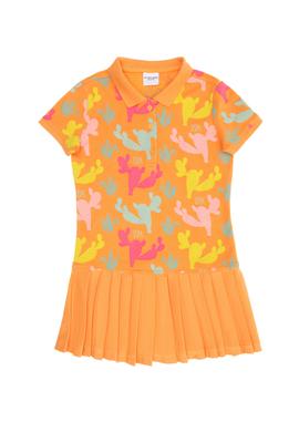 Kız Çocuk Turuncu Örme Elbise - 50265632010