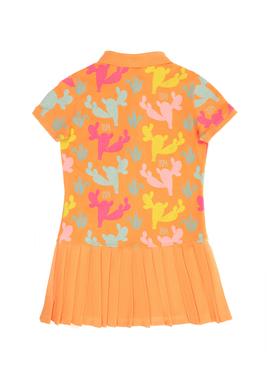 Kız Çocuk Turuncu Örme Elbise - 50265632010