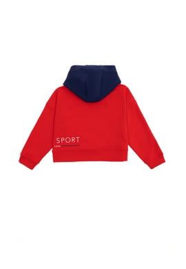 Kız Çocuk Kırmızı Sweatshirt - 50270475007