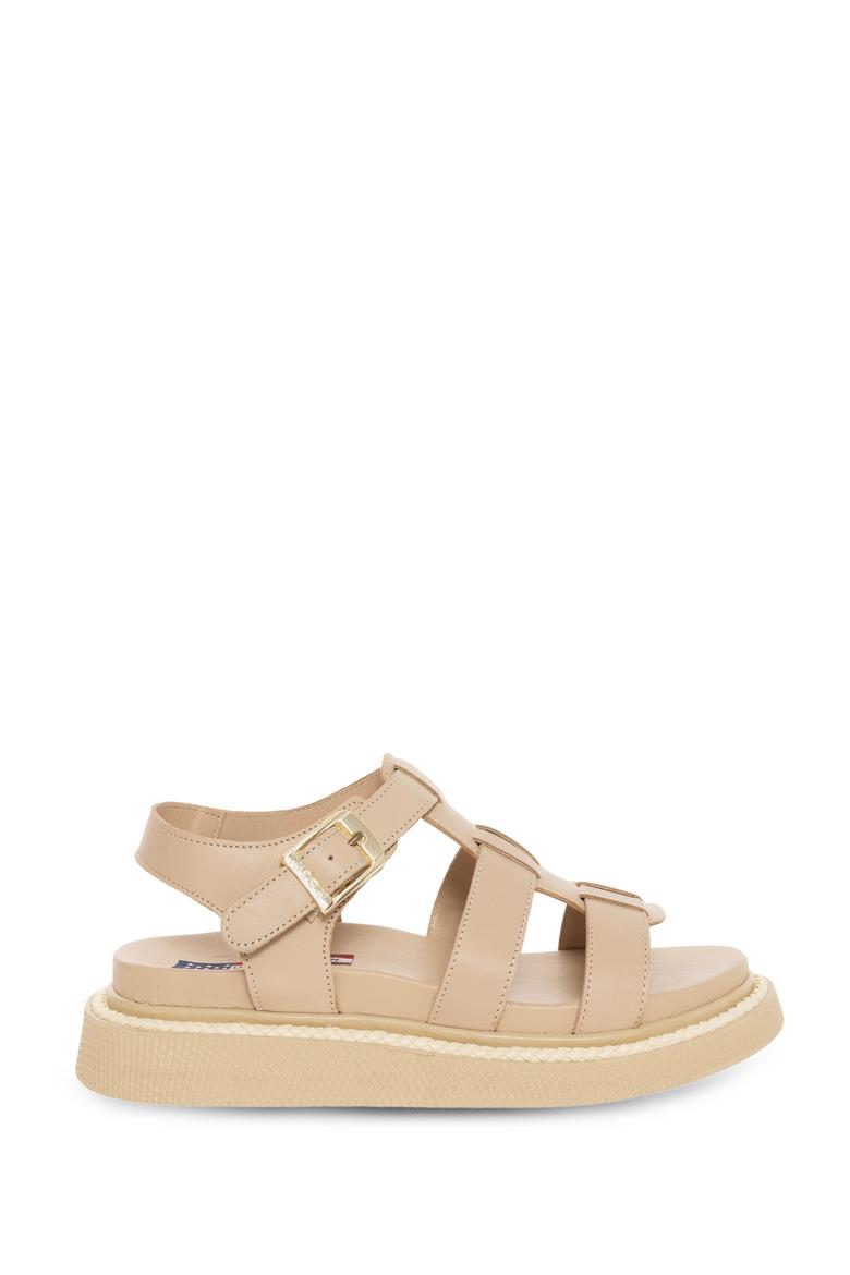 Kadın Bej Sandalet - 50267441006