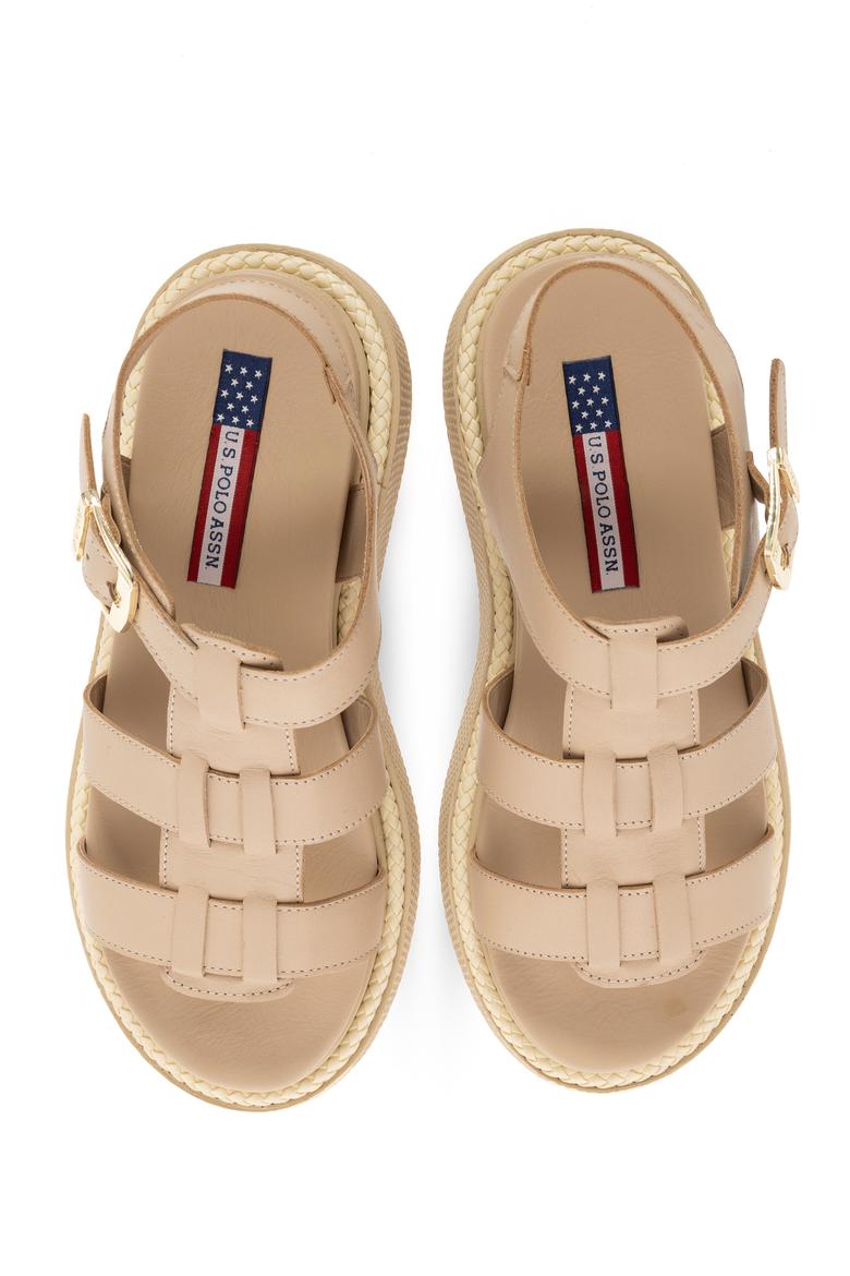 Kadın Bej Sandalet - 50267441006