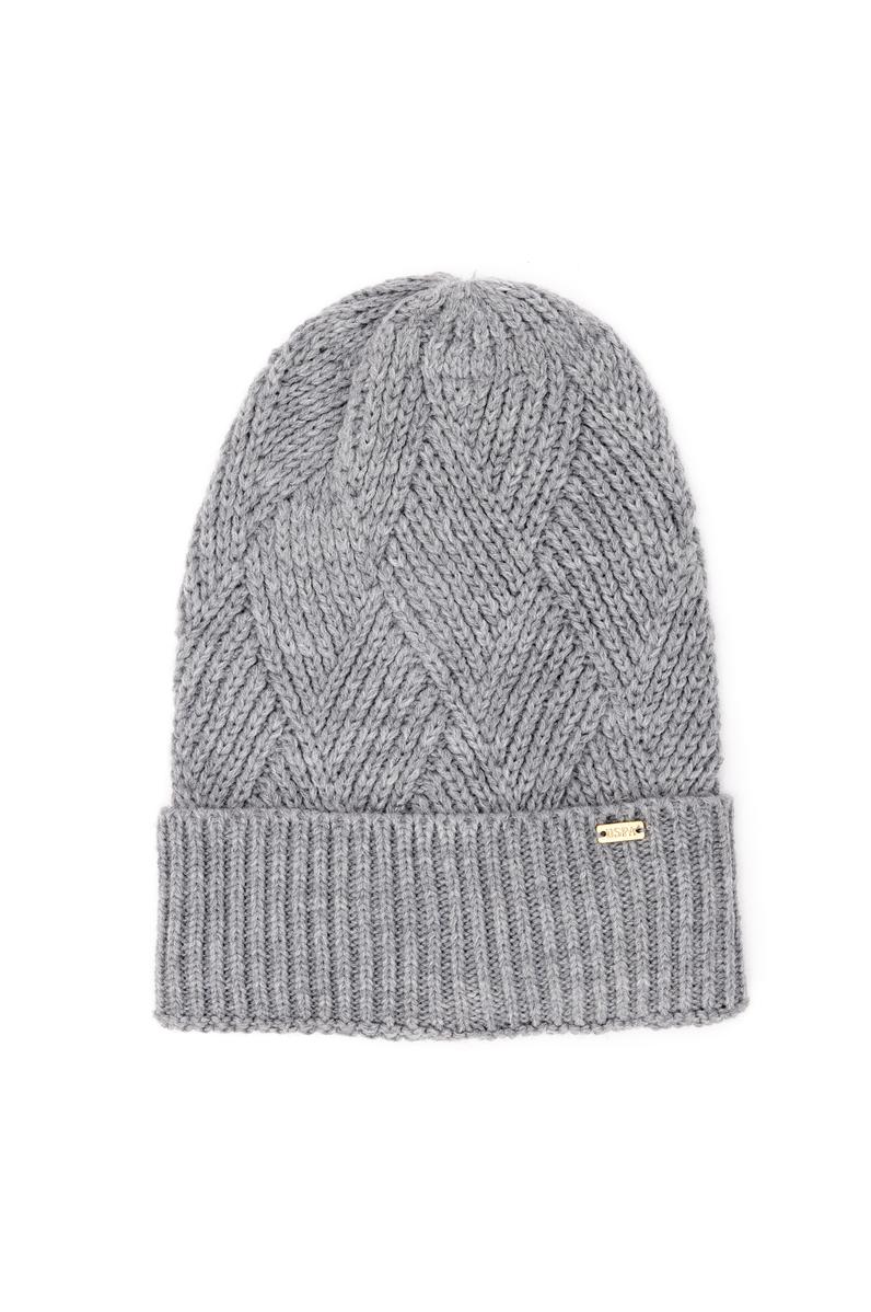 Kadın Gri Melanj Bere