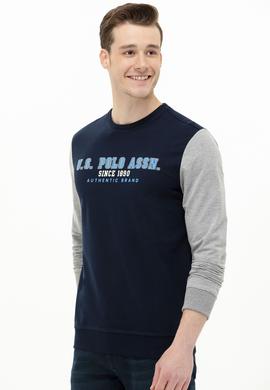 Erkek Lacivert Sweatshirt - 50257174019