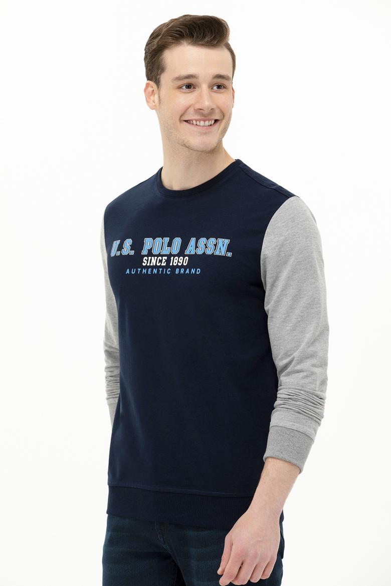 Erkek Lacivert Sweatshirt - 50257174019