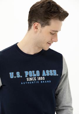 Erkek Lacivert Sweatshirt - 50257174019