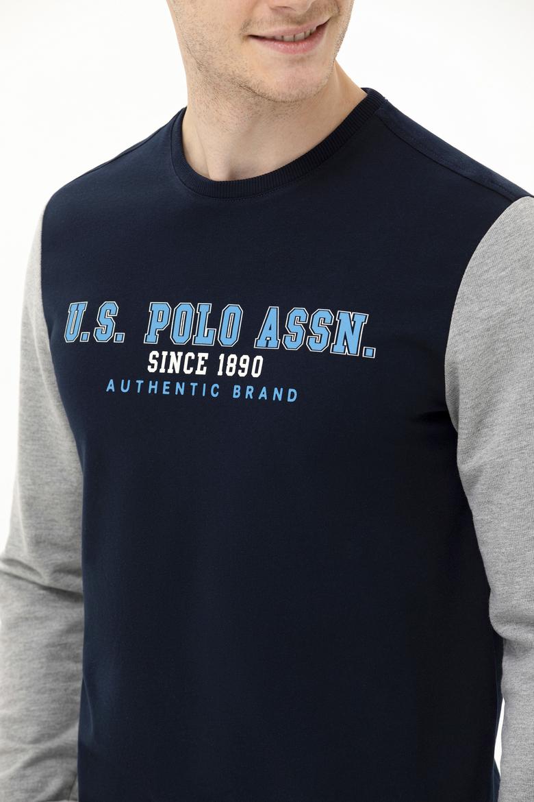 Erkek Lacivert Sweatshirt - 50257174019