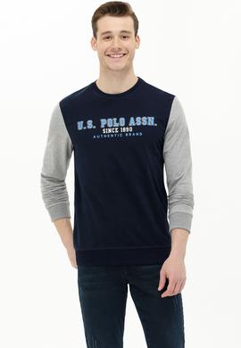 Erkek Lacivert Sweatshirt - 50257174019