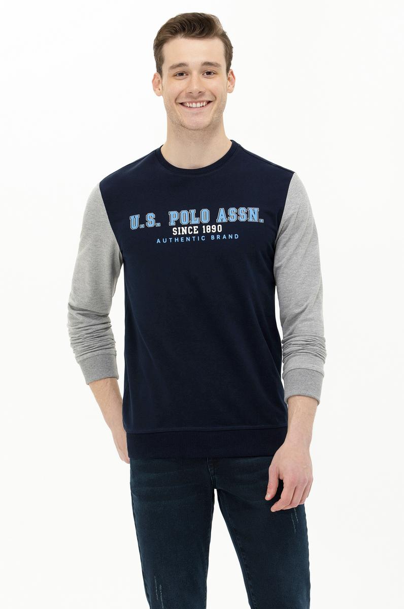 Erkek Lacivert Sweatshirt