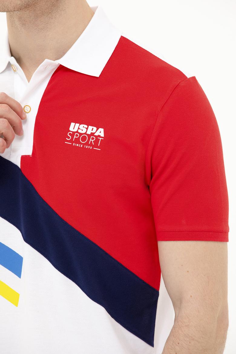 Erkek Kırmızı Polo Yaka Tişört - 50263331013