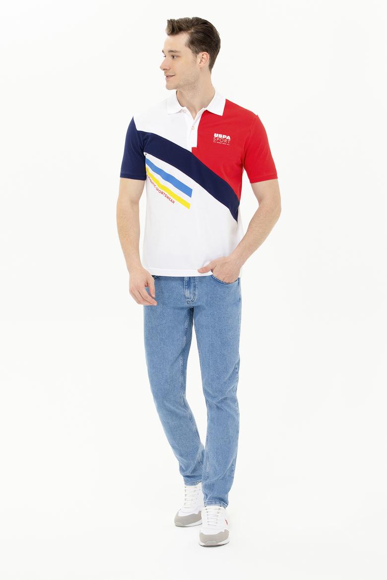 Erkek Kırmızı Polo Yaka Tişört - 50263331013