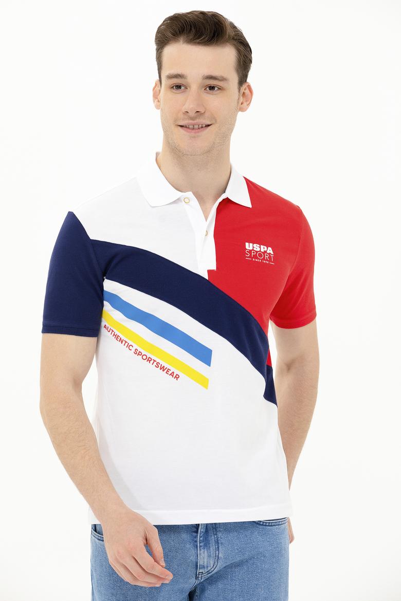 Erkek Kırmızı Polo Yaka Tişört - 50263331013