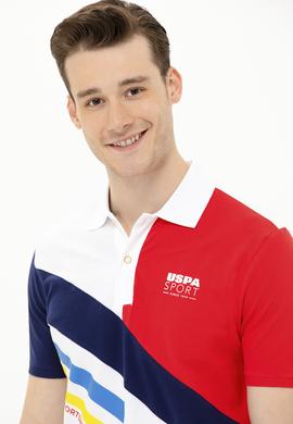 Erkek Kırmızı Polo Yaka Tişört - 50263331013